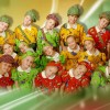 Народный ансамбль танца «Сибирские узоры», средняя группа