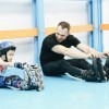 Обучение катанию на роликовых коньках