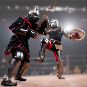 Исторический средневековый бой
