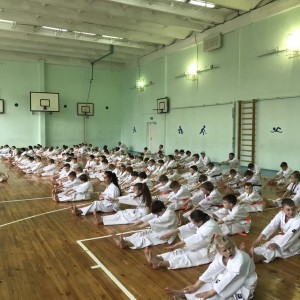 Тренировки по каратэ Киокушинкай