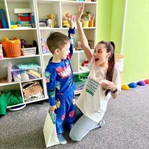 Занятие с логопедом-дефектологом