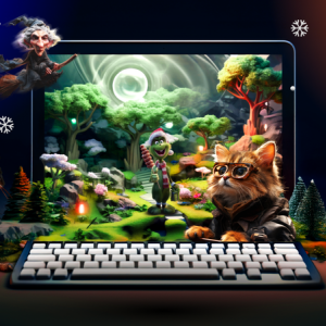 Мастер-класс «Создаем новогодний сайт для секретной миссии»