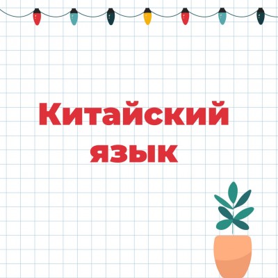 Китайский язык