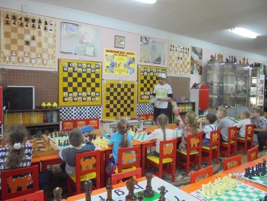 Первый в городе музей шахмат
