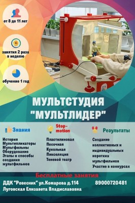 МУЛЬТСТУДИЯ «МультЛидер»