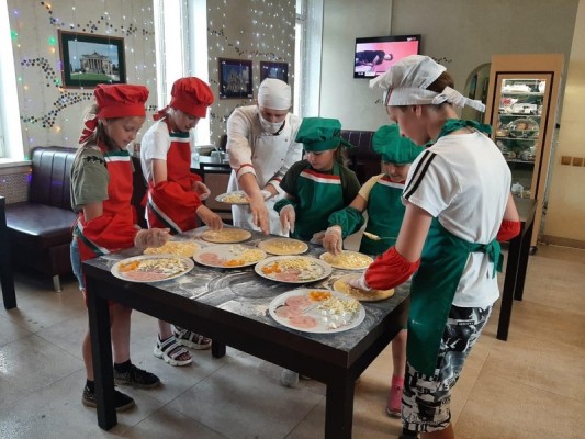 Мастер-класс «Школа юного пиццайоло»