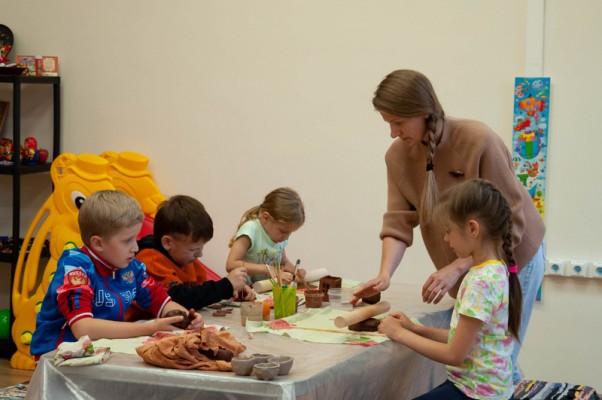 Детский курс по керамике