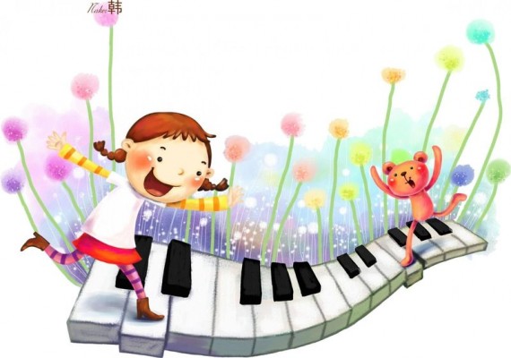Обучение игре на фортепиано, вокал.