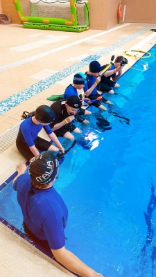 Детская школа подводного плавания