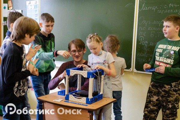 Летний научно-технический лагерь «Роботикс Омск». 3 и 4 смена
