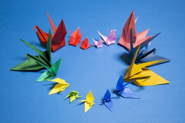 Волшебный мир (оригами)