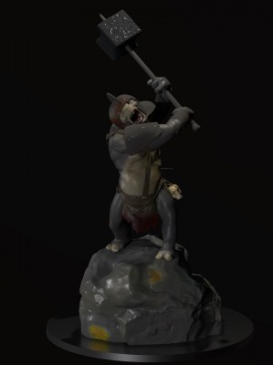 Цифровой 3D-скульптинг в Nomad и ZBrush