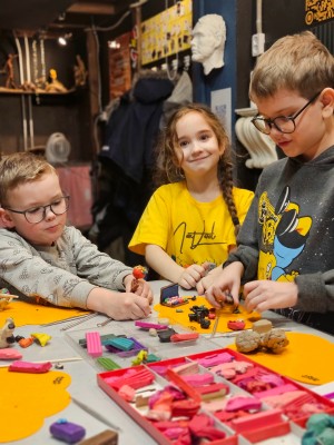 Мастер-класс по лепке