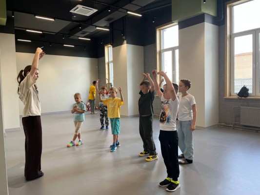 Танцевальные занятия для детей