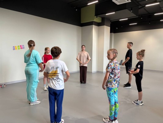 Танцевальные занятия для детей