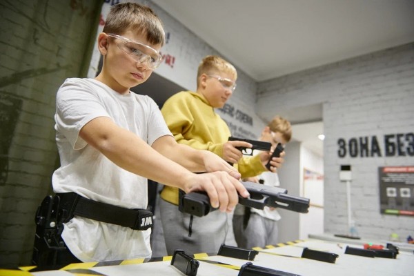 Практическая стрельба из пневматического пистолета  IPSC Action Air