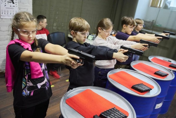 Практическая стрельба из пневматического пистолета IPSC Action Air