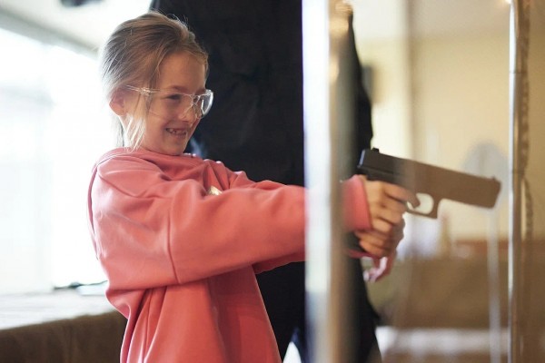 Практическая стрельба из пневматического пистолета  IPSC Action Air