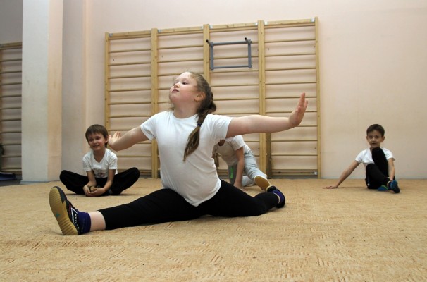 Ушу для детей в школе №18