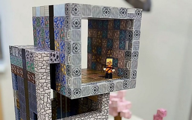 Инженер-строитель в мире Майнкрафт