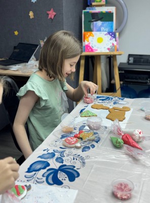 Мастер-класс по росписи пряников