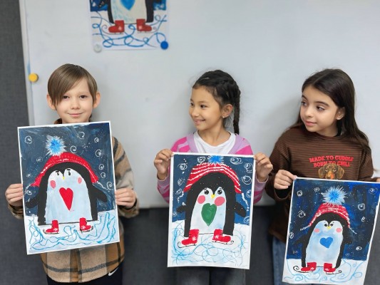 Мастер-класс по акриловой живописи