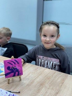 Мастер-класс по акриловой живописи