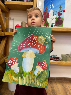 Акварелька 4-6 лет занятия по рисованию