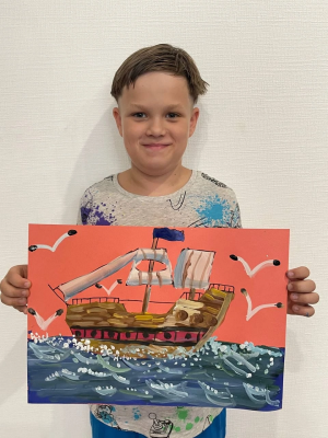 Золотой век 7-10 лет Занятия по рисованию