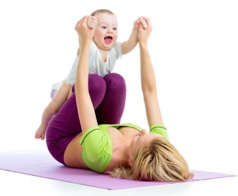 Fitness: мама и малыш